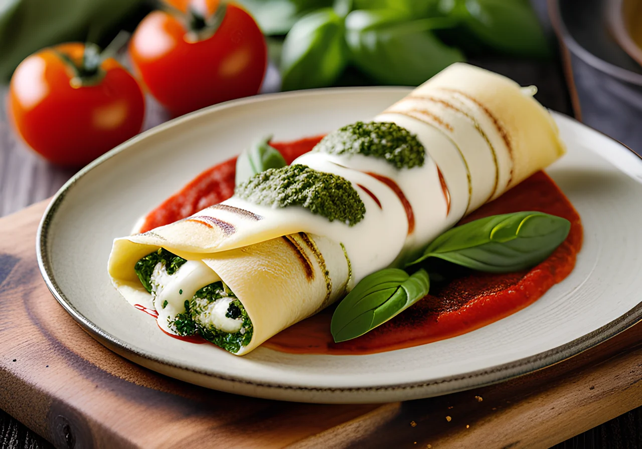 Italian-Style Stuffed Crêpes