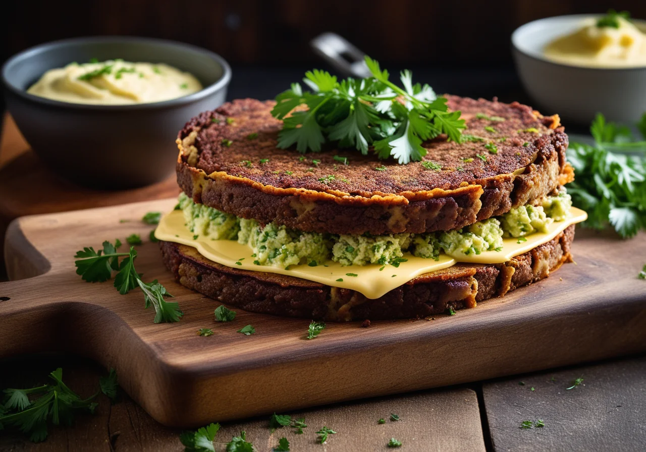 Pancake Meatloaf Cake