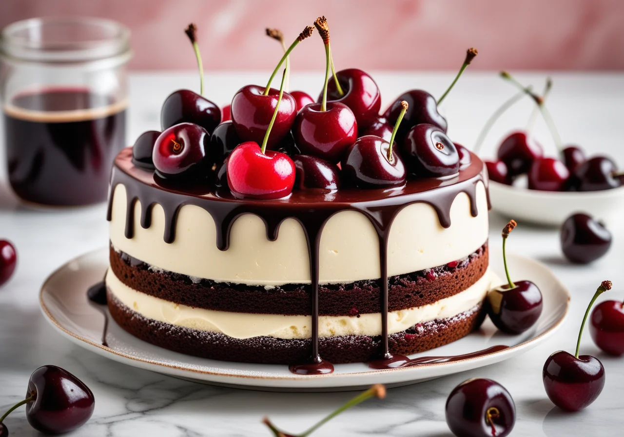 Black Forest Cherry Cake