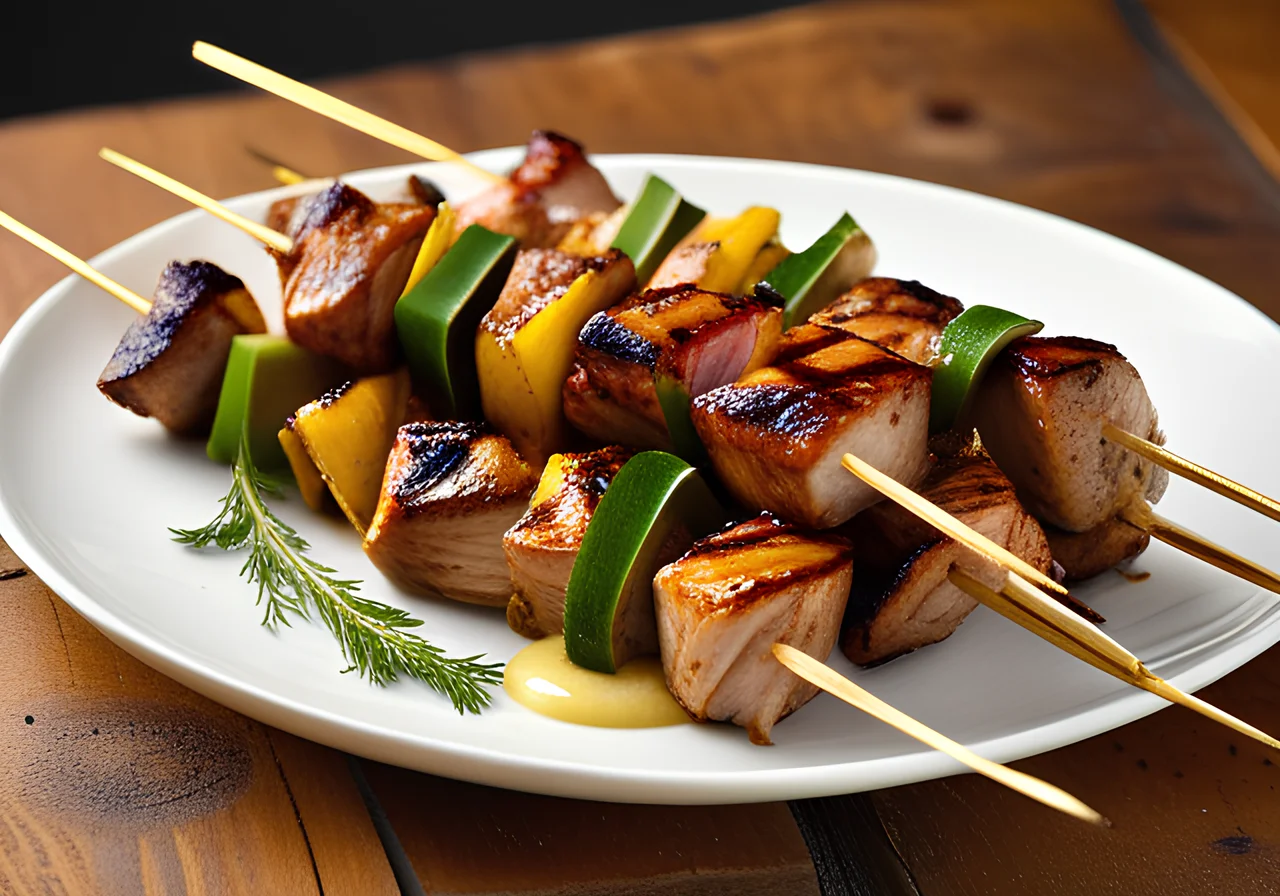 Turkey Skewers