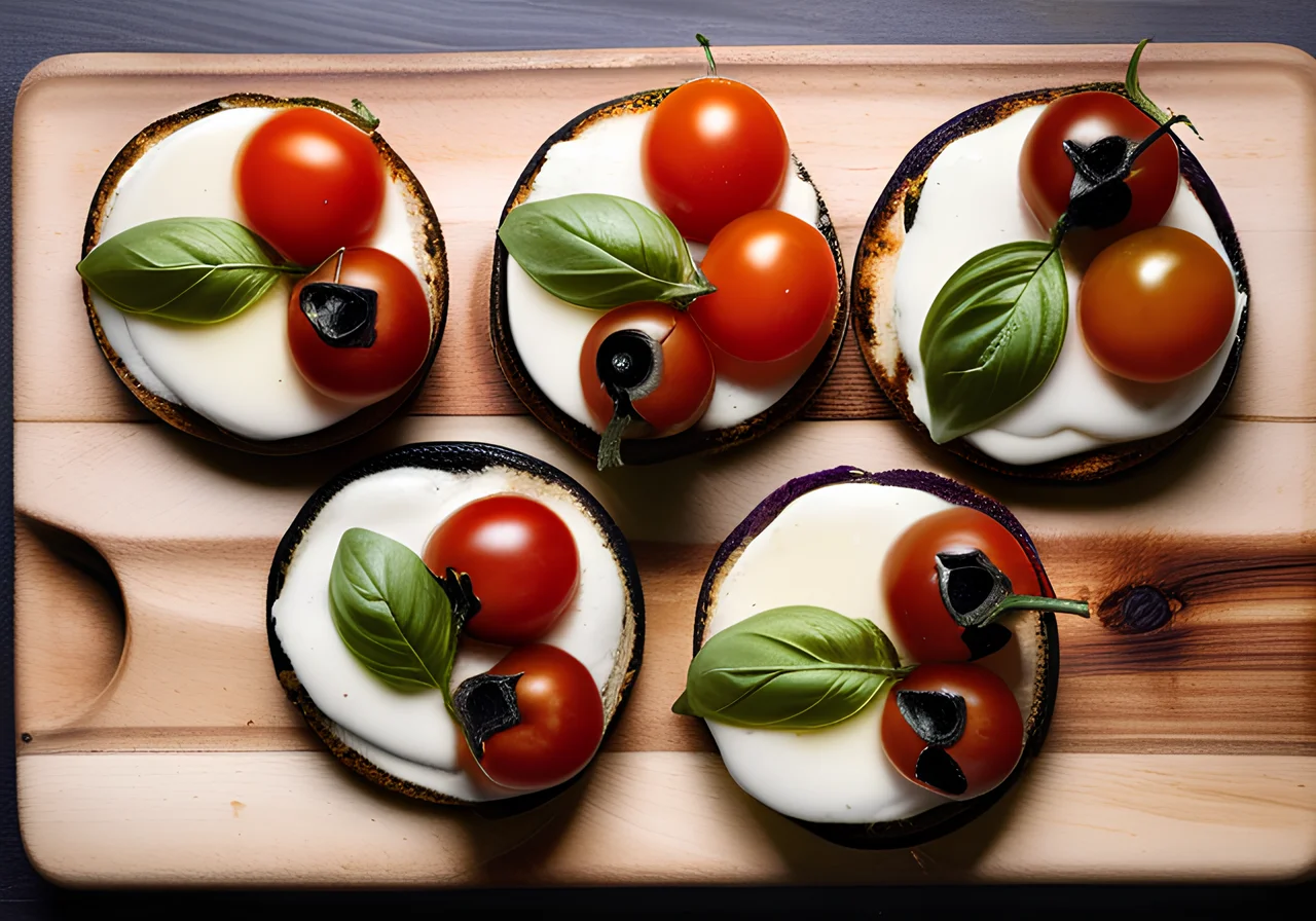 Low Carb Eggplant Pizza