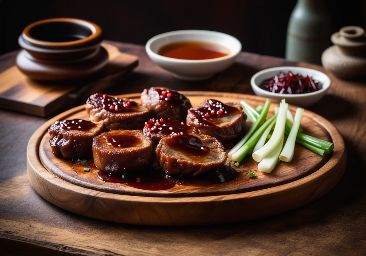 Peking Duck with Pancakes