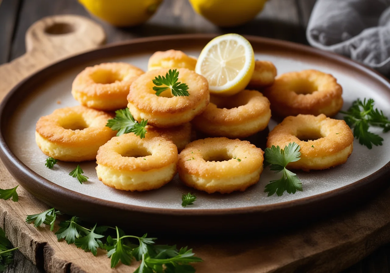 Fish Rings in Batter