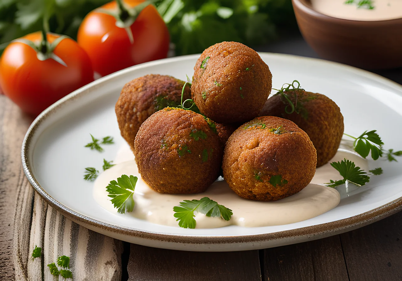 Falafel with Vegetables