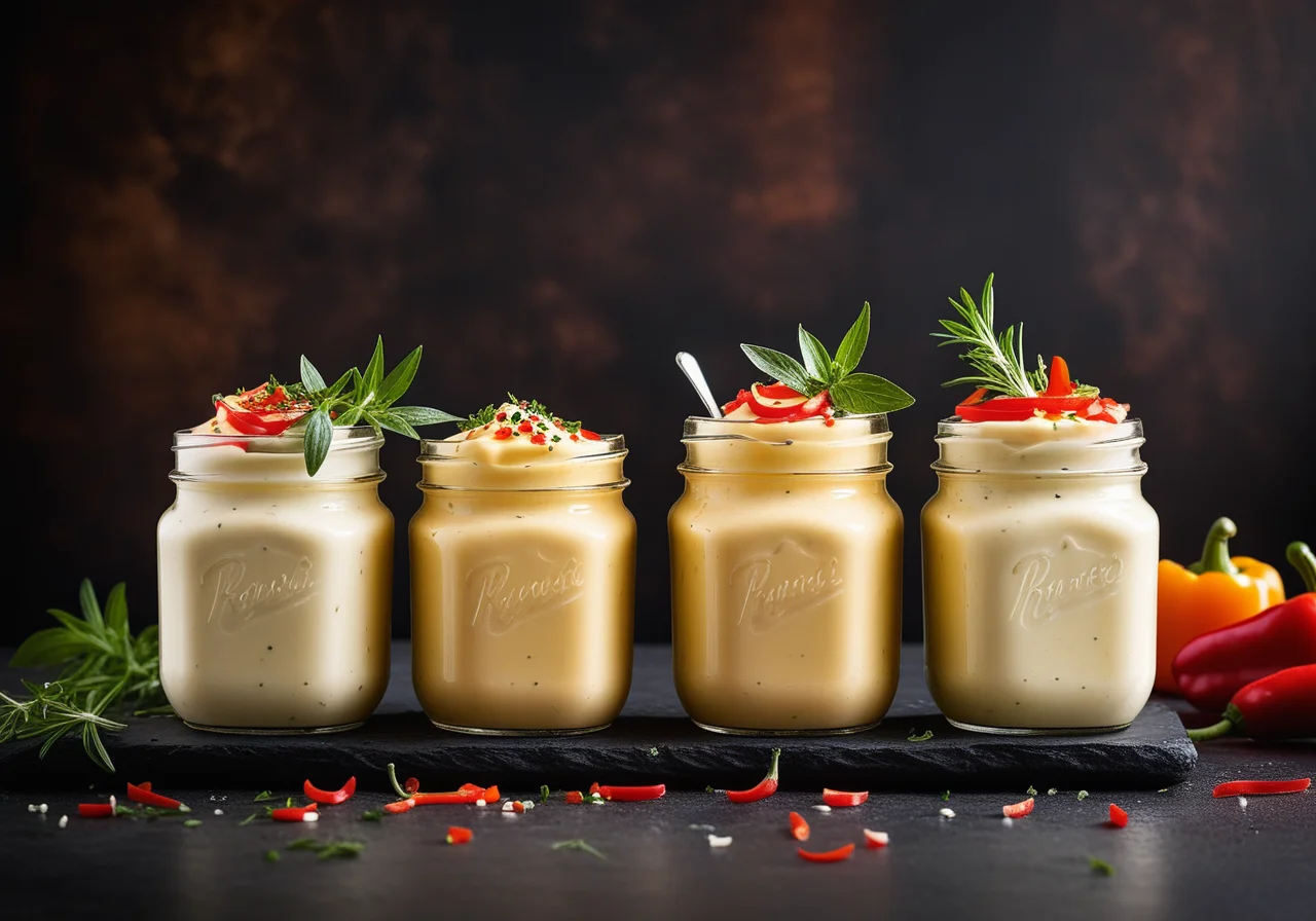 Three Mayonnaise Sauces