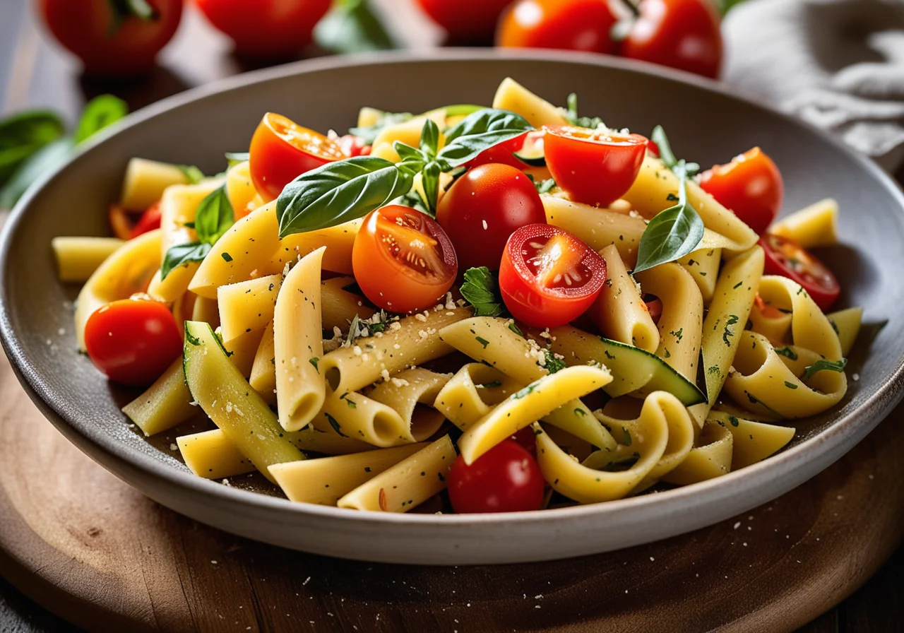 Mediterranean Vegetable Pasta