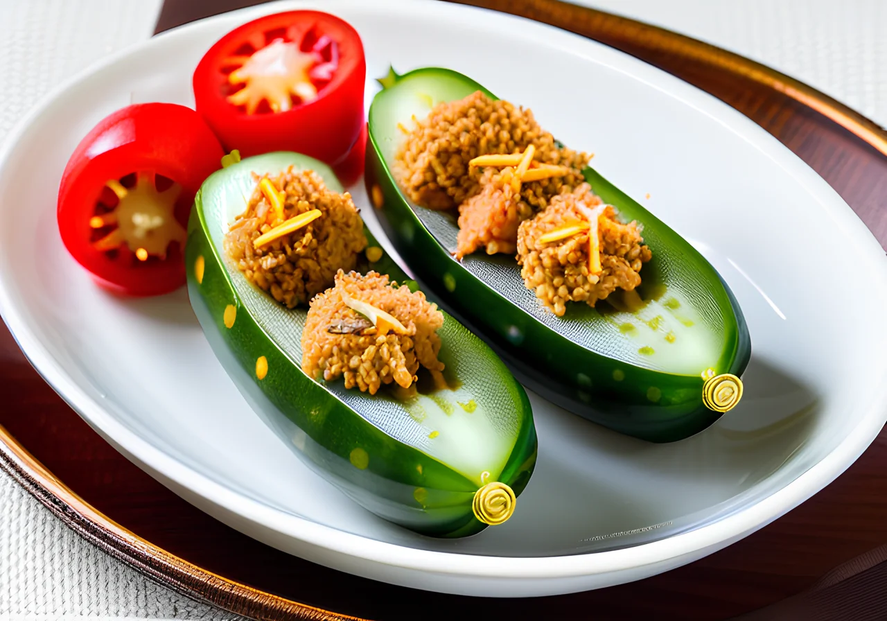 Stuffed Mini Cucumber