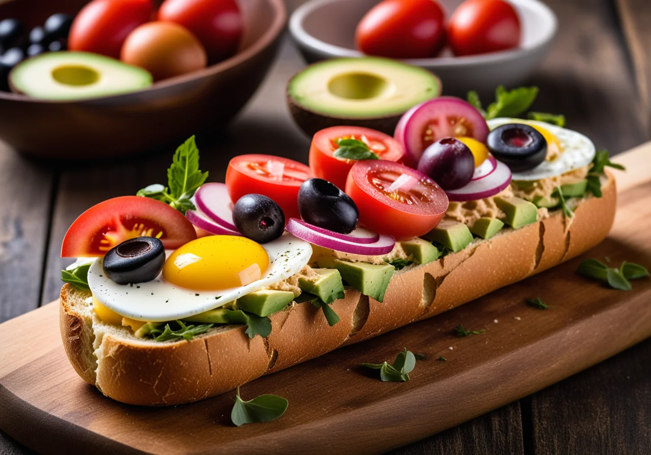 Nizza Salad Baguette