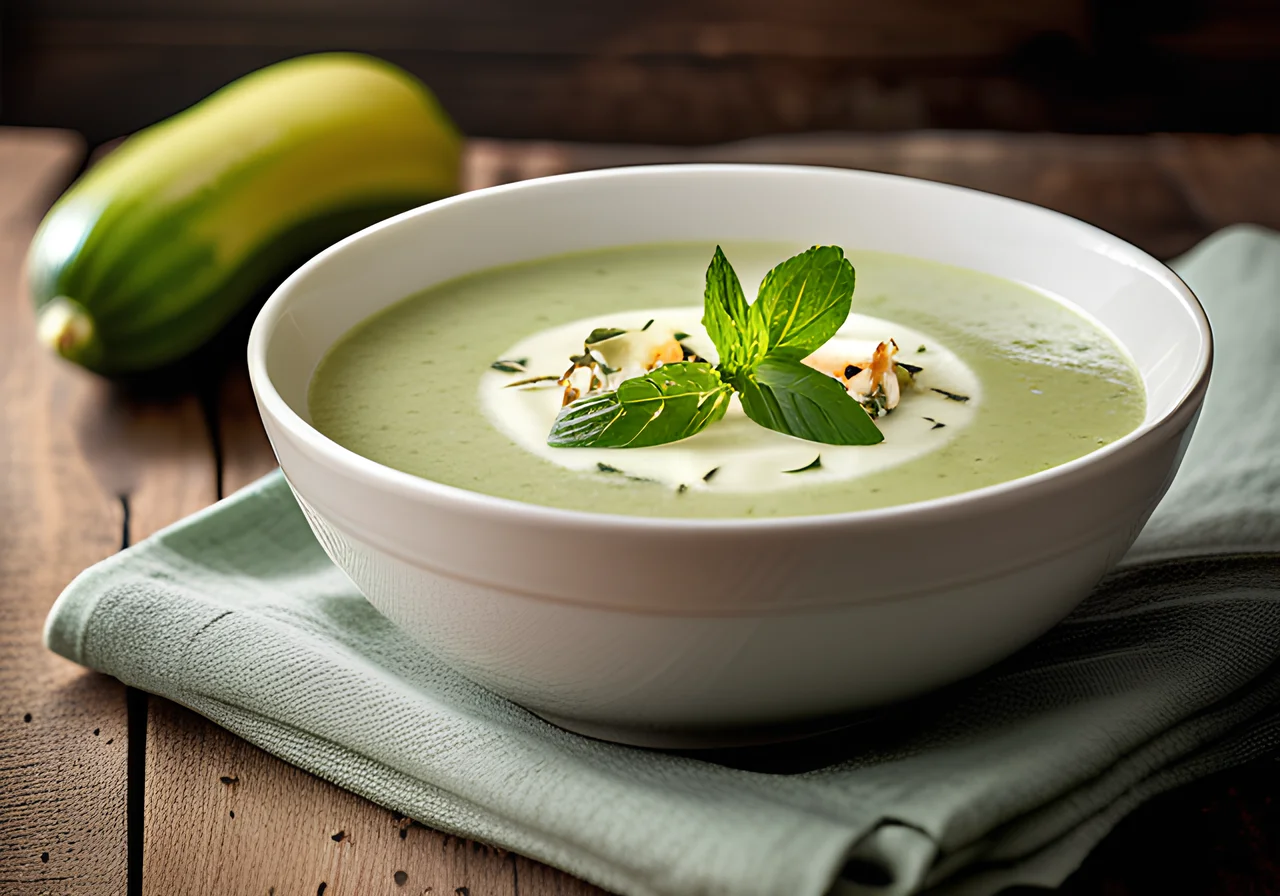 Zucchini Yogurt Soup