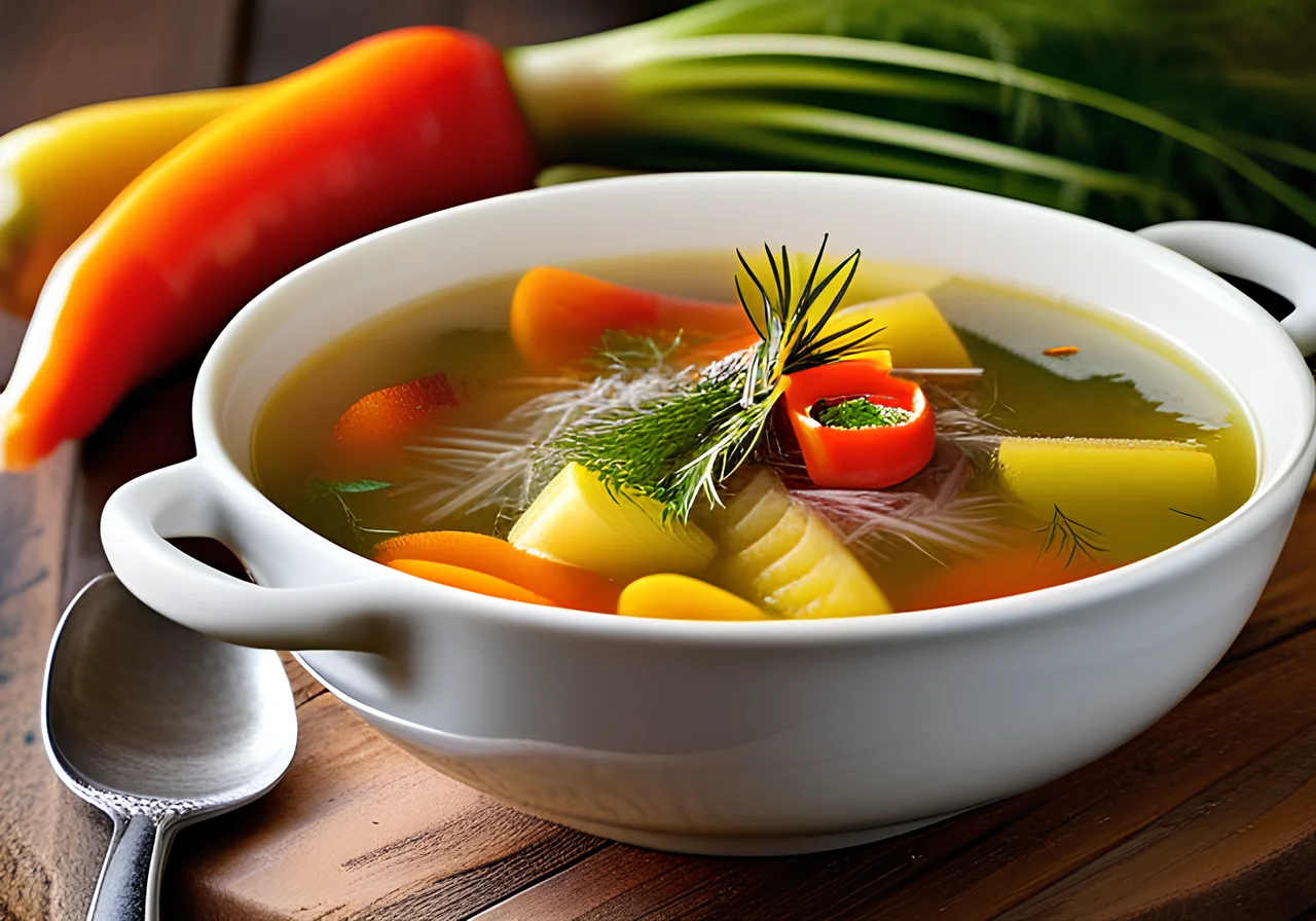 Colorful Vegetable Soup