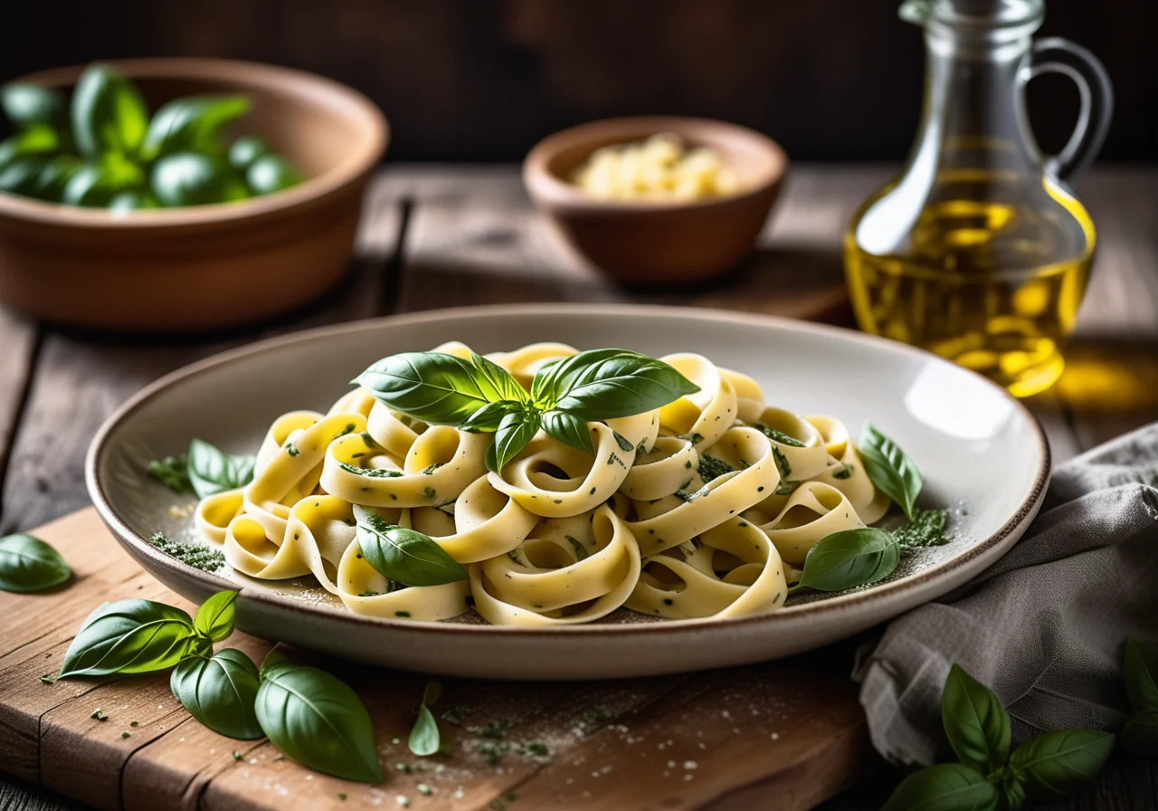 Basilic Pasta Dough