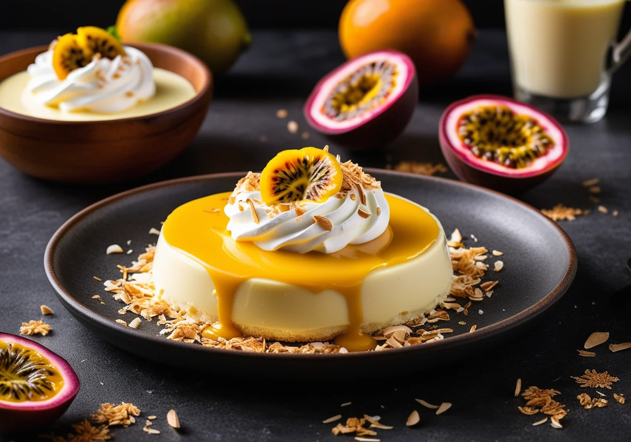 Passionfruit Coconut Cream