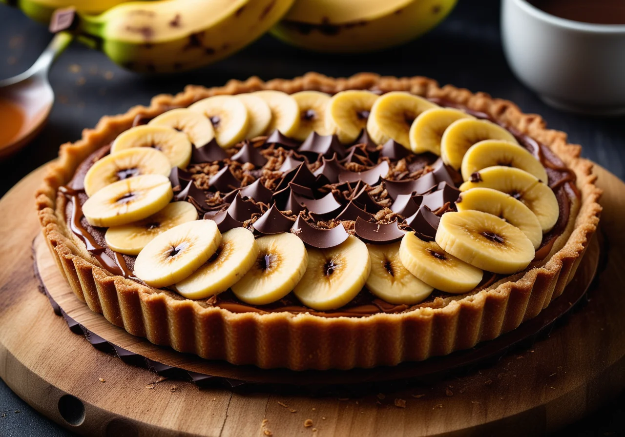 Banana Caramel Tart