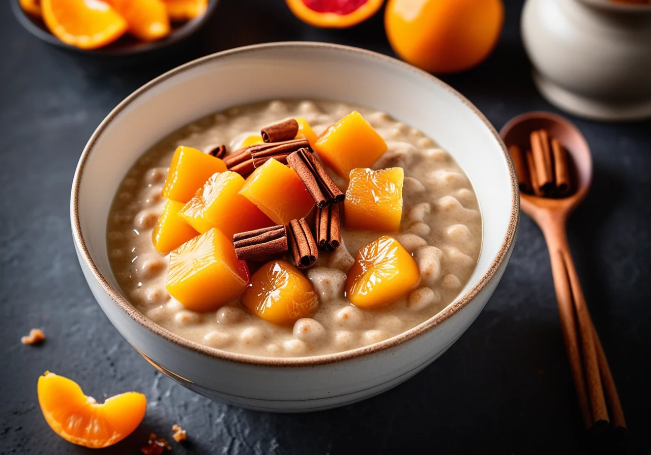 Bread Porridge with Apricots