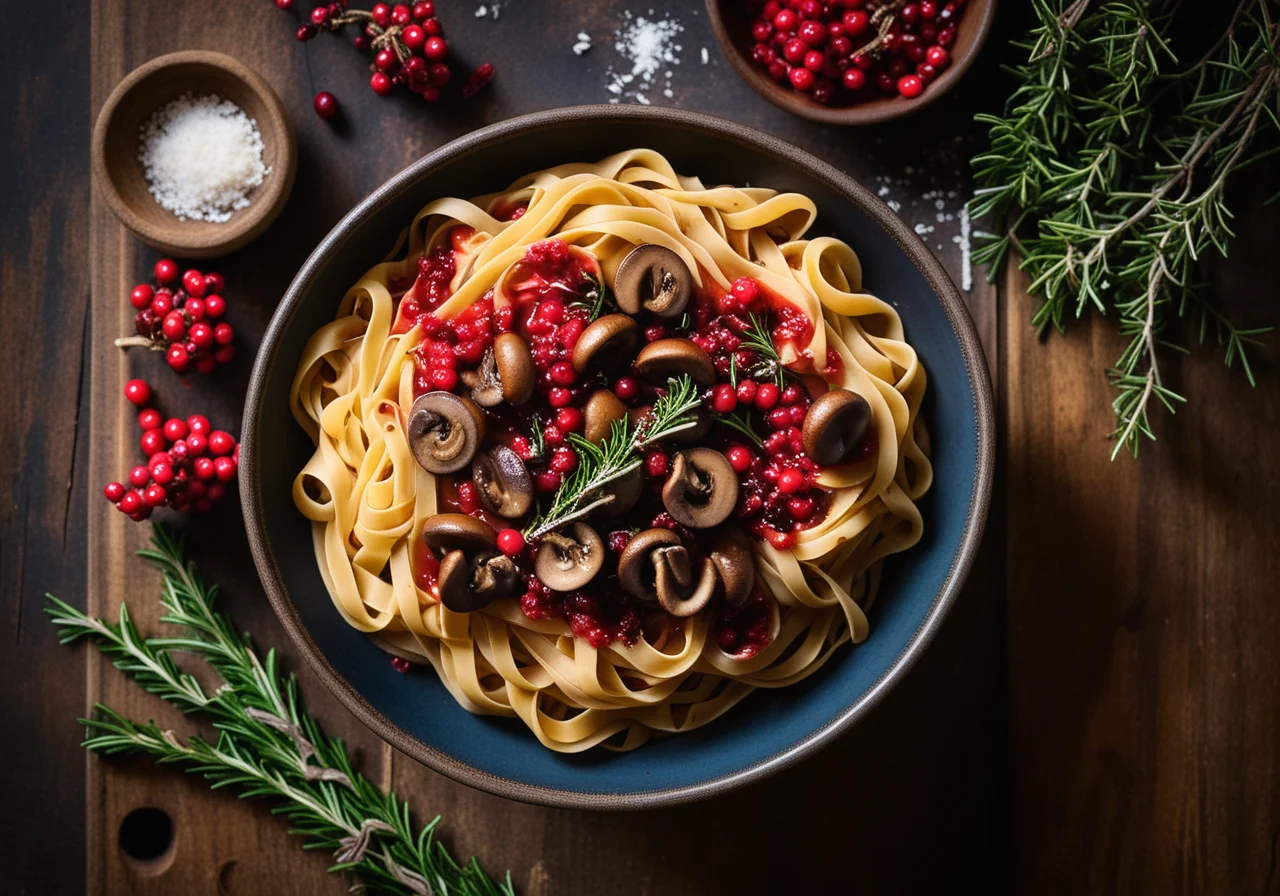 Wild Ragout with Ribbon Pasta