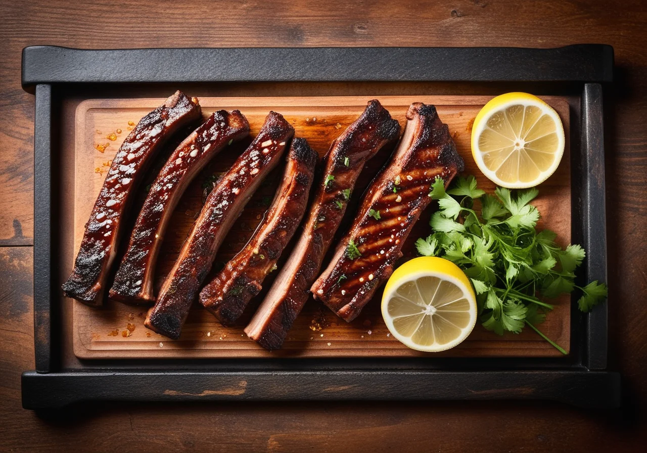 Grilled Spare Ribs