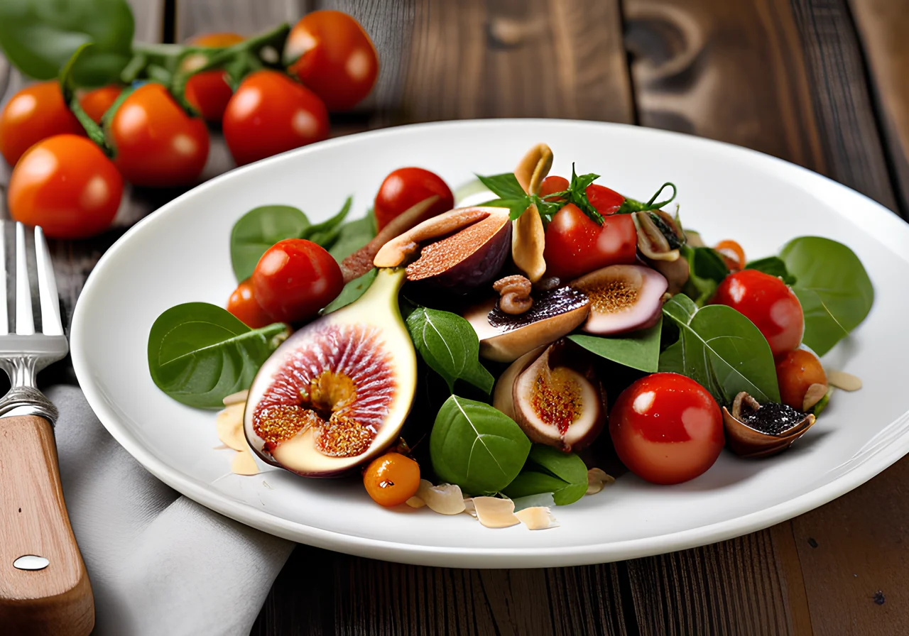 Parma Salad with Figs