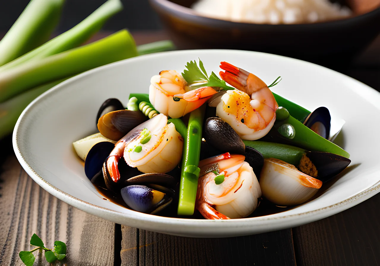 Seafood Stir‑Fry