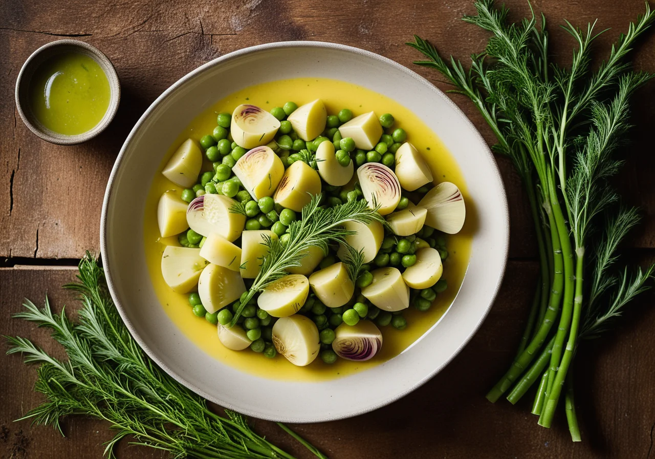 Artichoke and Legume Vegetable
