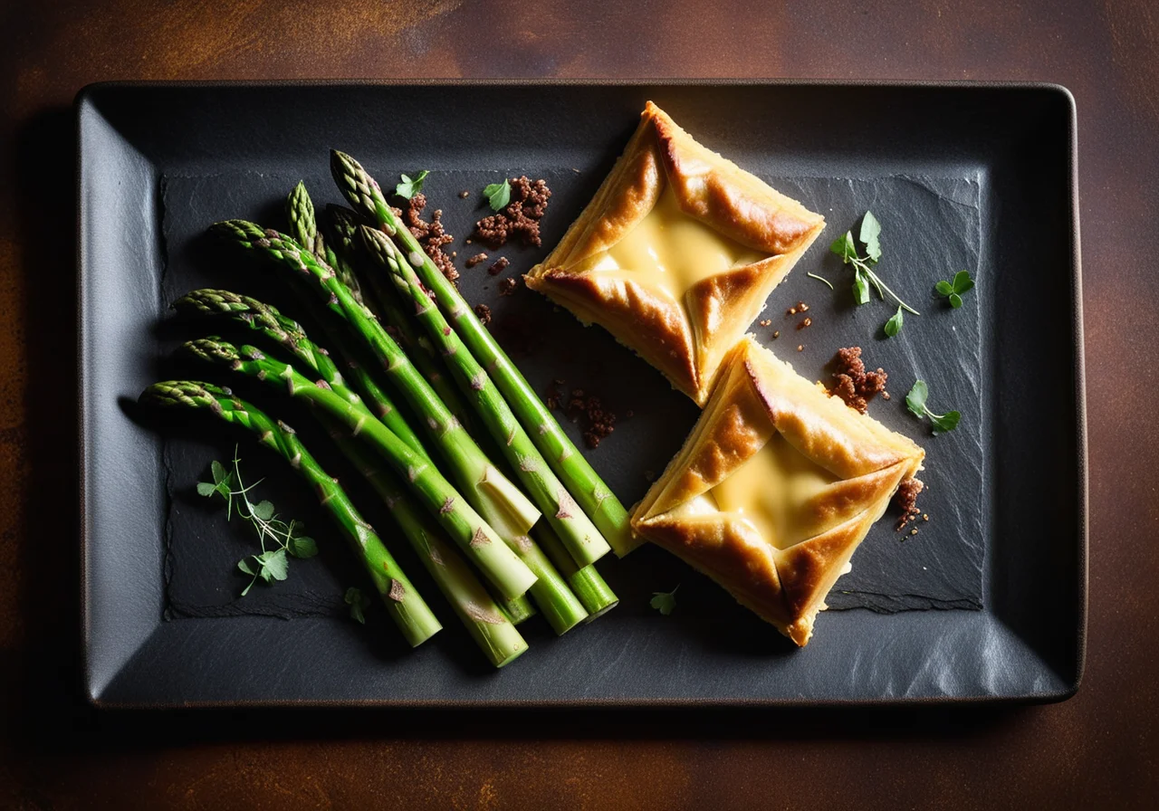 Venison Back with Potato Strudel