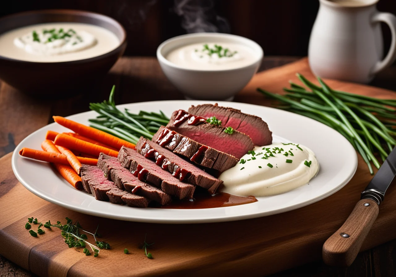 Beef Brisket with Horseradish
