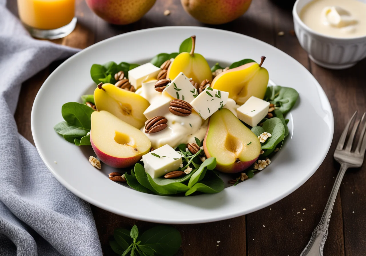 Pear and Cheese Salad