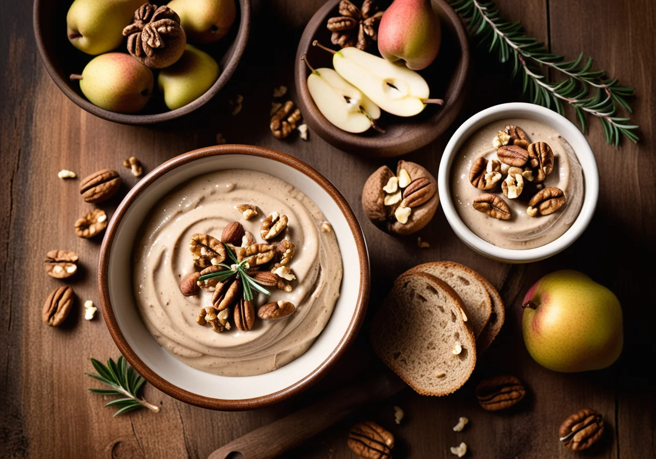 Pear Walnut Bread Spread