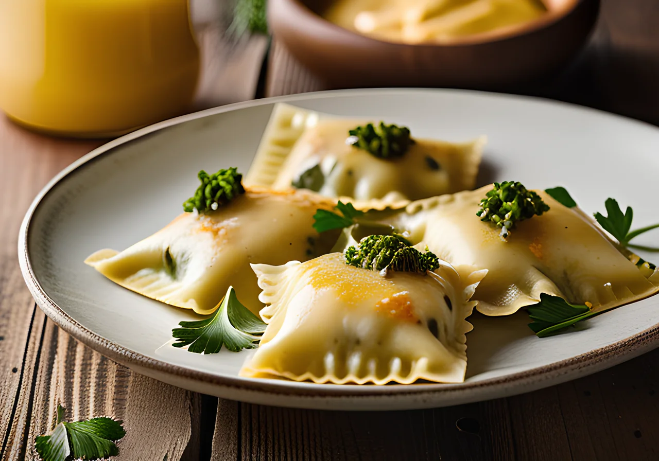 Spinach Ravioli