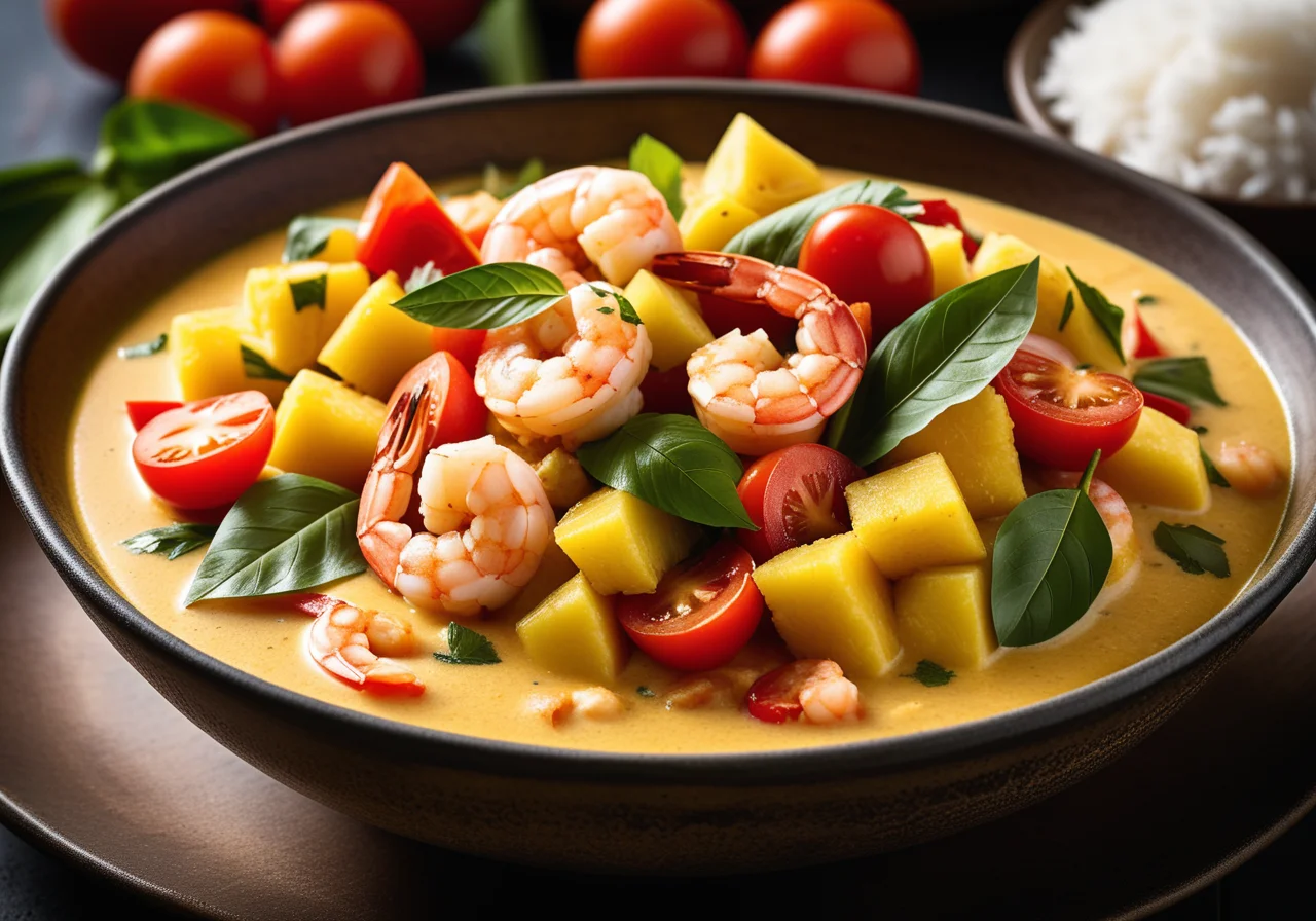 Shrimp Pineapple Curry