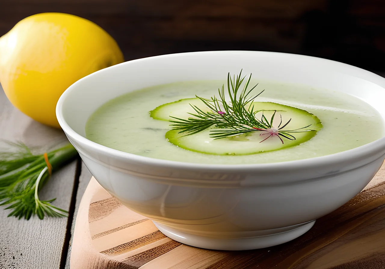 Vegan Cucumber Cold Soup