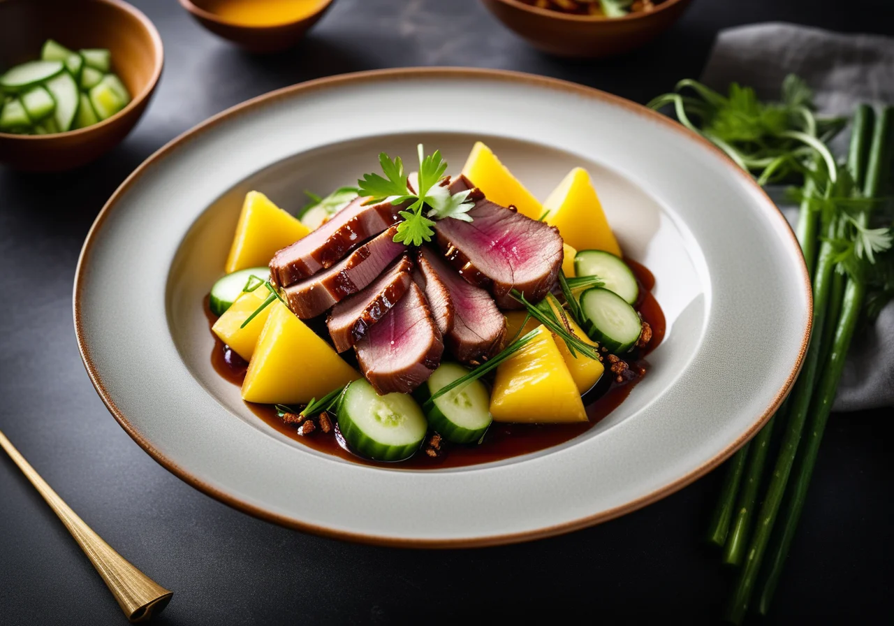 Sweet and Sour Duck Breast