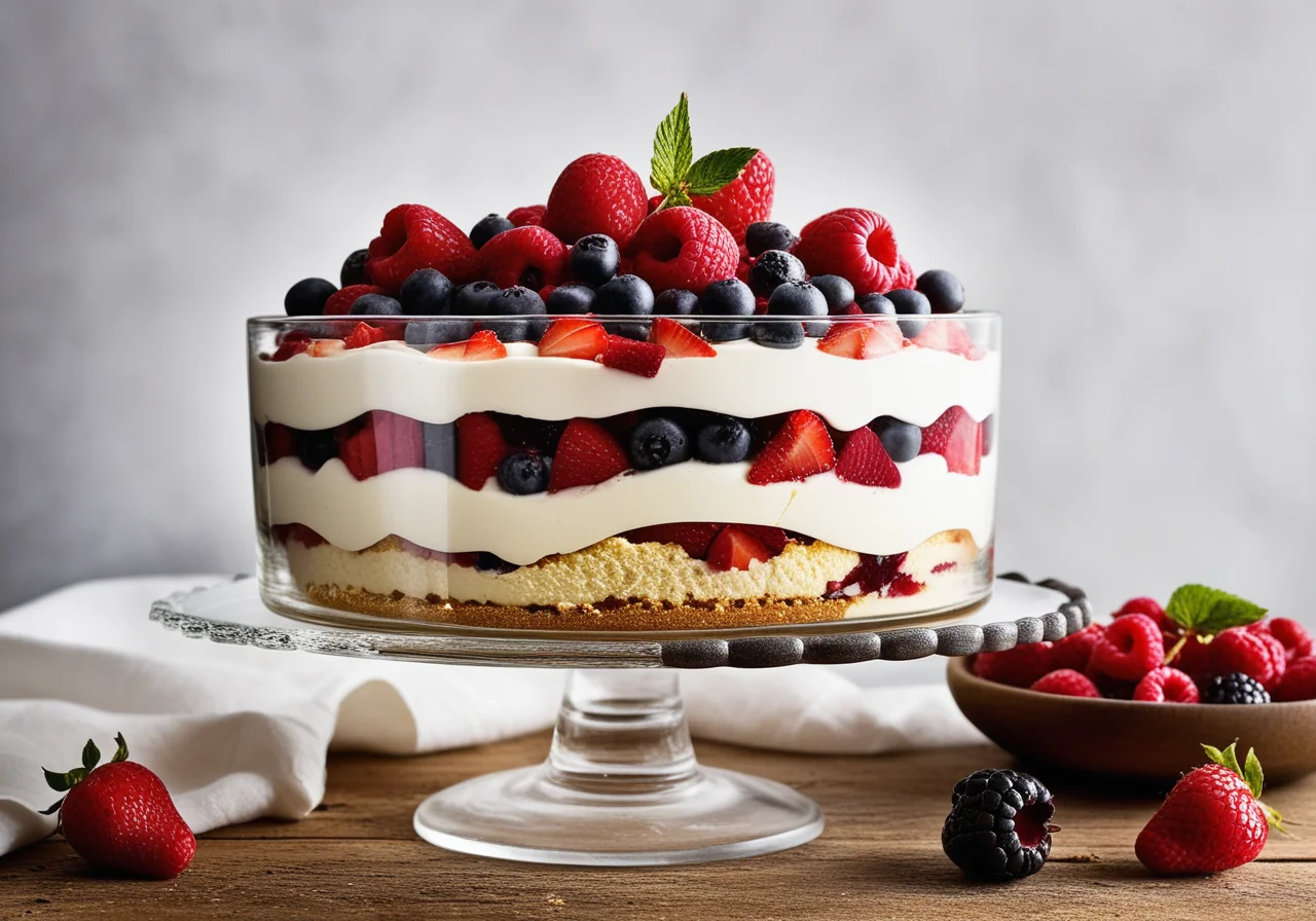 Berry Trifle