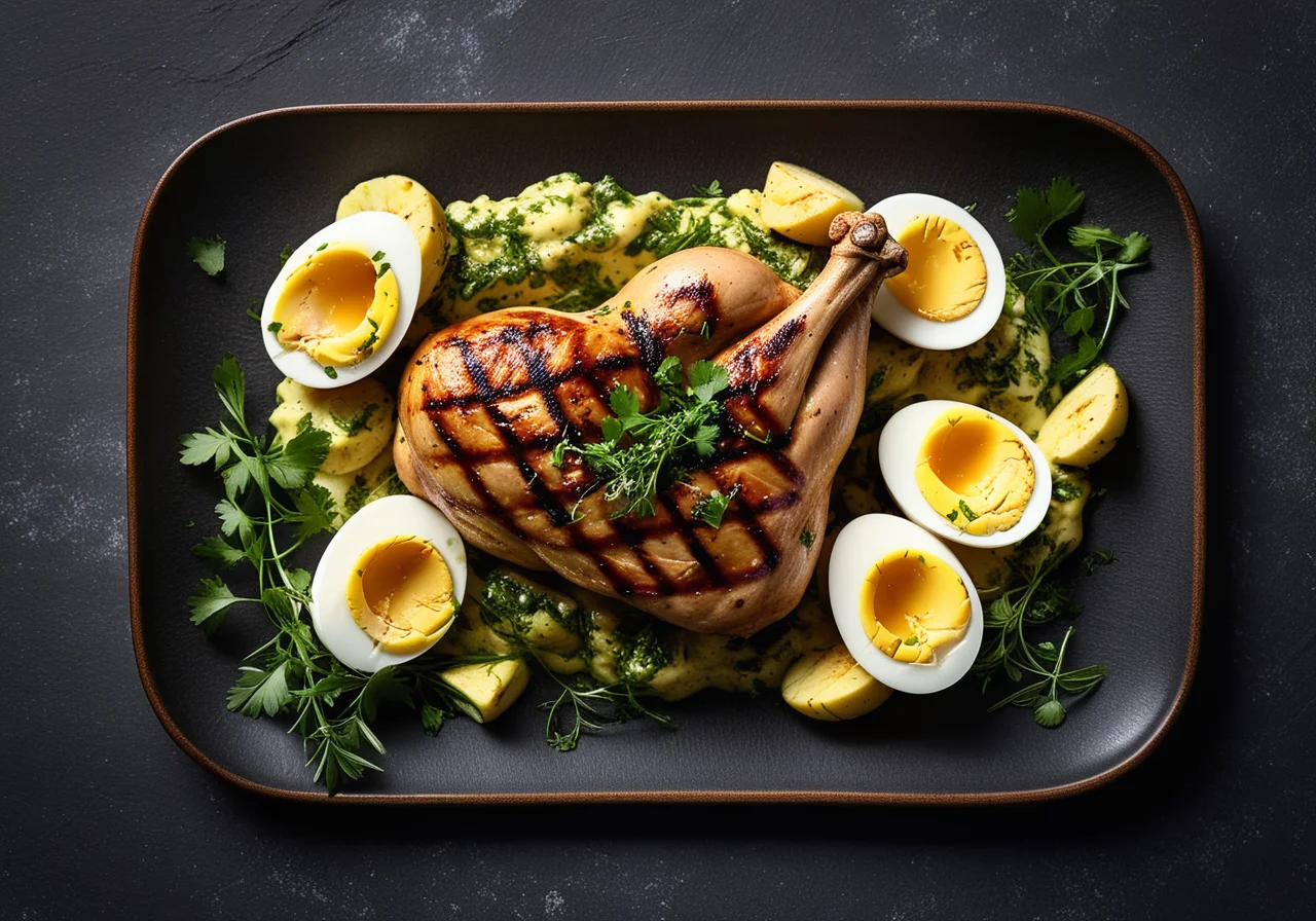 Chicken Breast with Herb Sauce