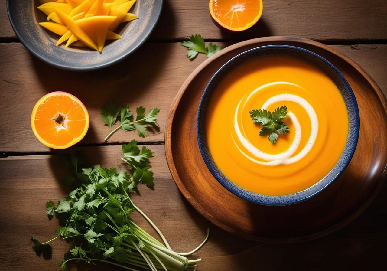 Carrot-Mango Soup