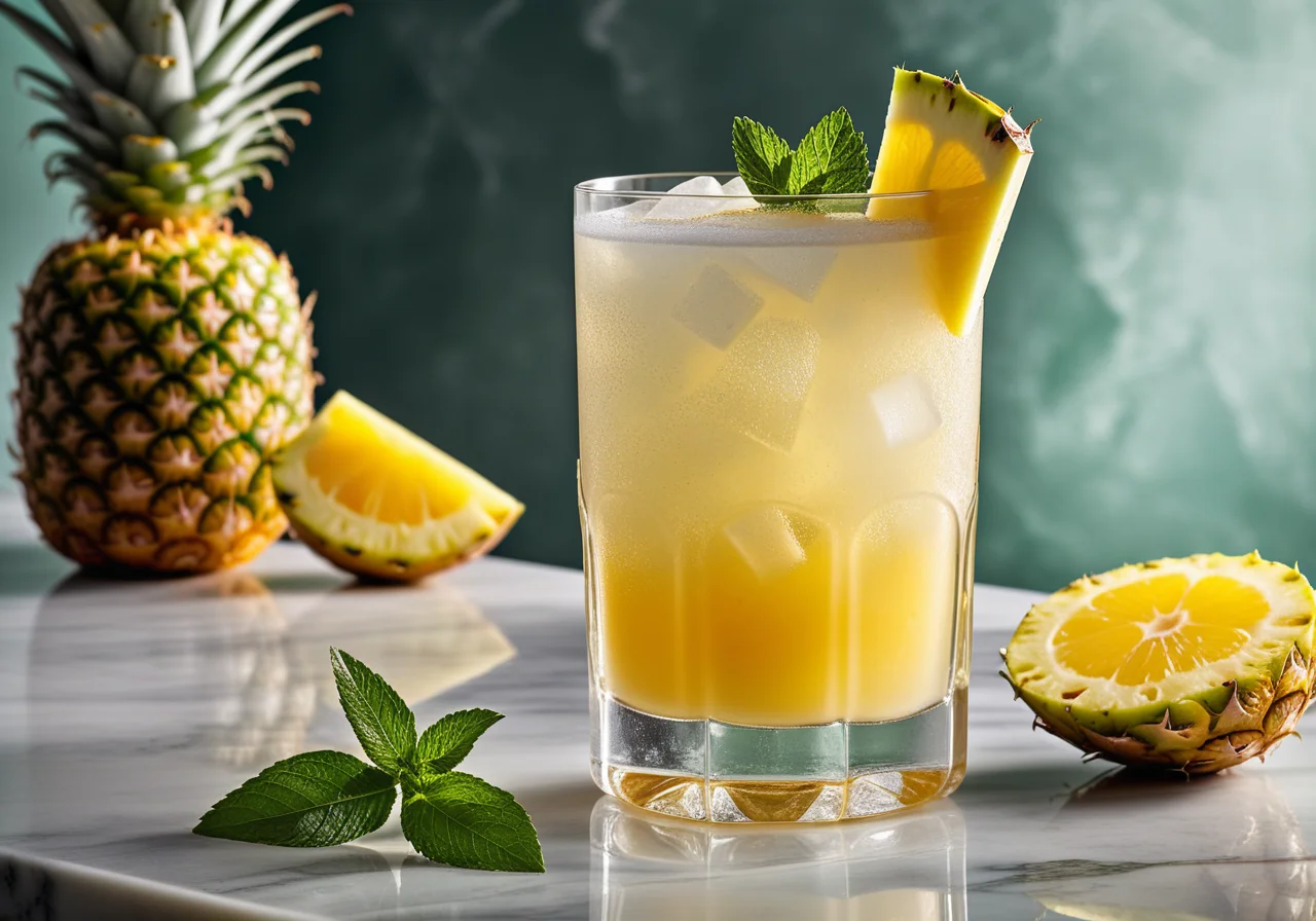 Cold Pineapple Drink