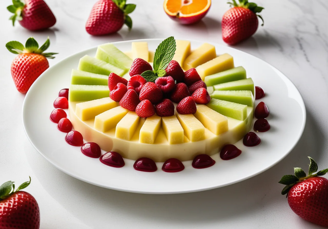 Fruit Timbale with Spices