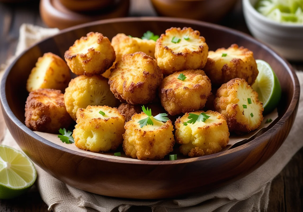Cauliflower Potato Nuggets