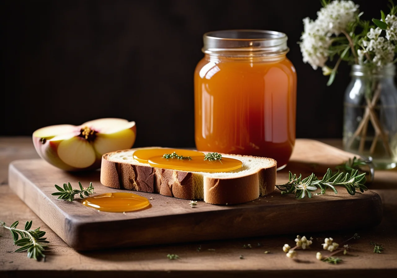 Quince Elderflower Preserve