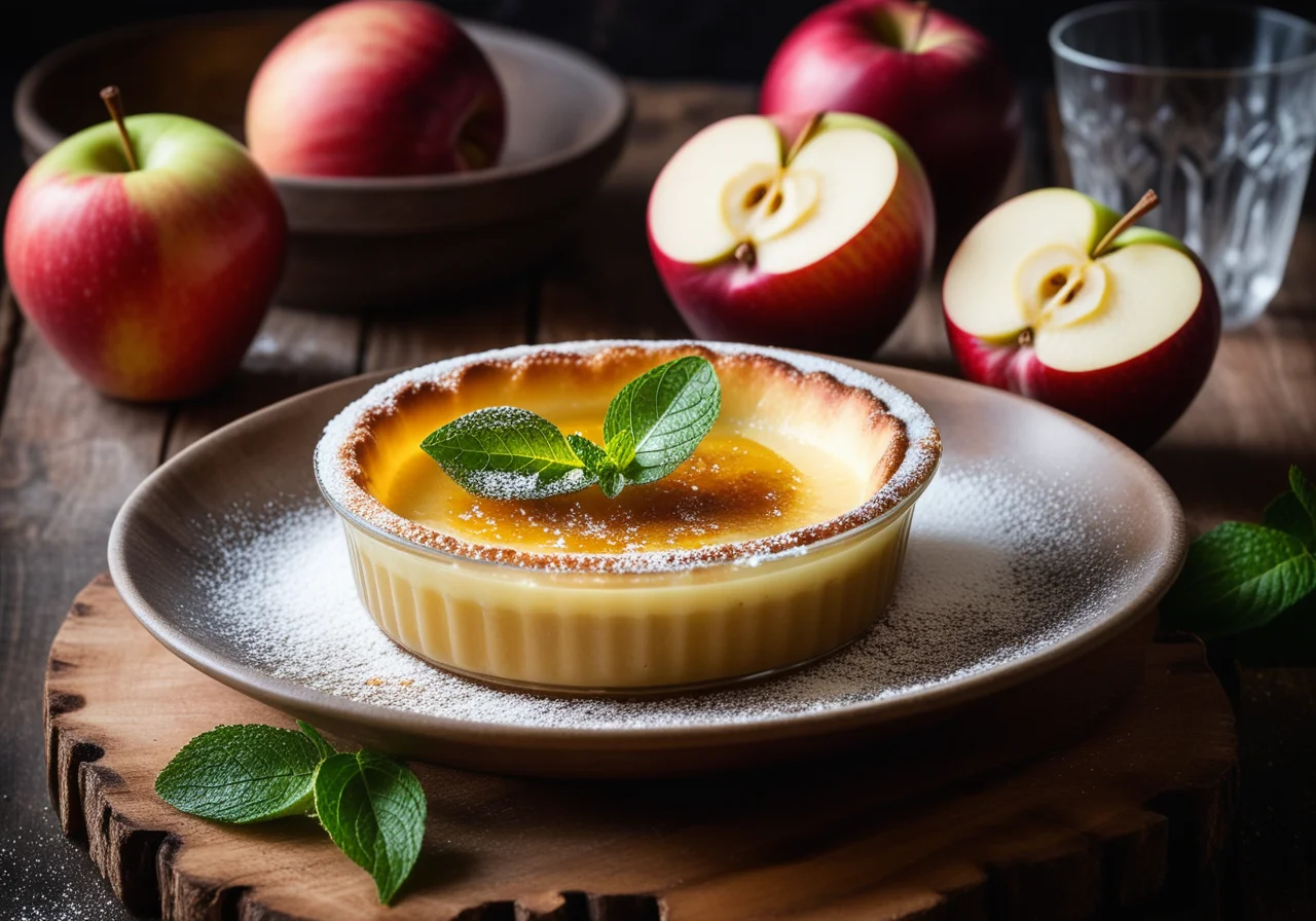 Apple Crème Brûlée
