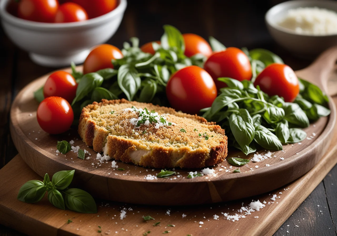Turkey with Parmesan Herb Crust