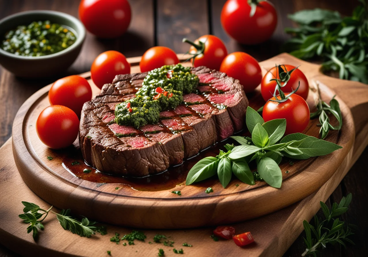 Beef Steak with Chimichurri