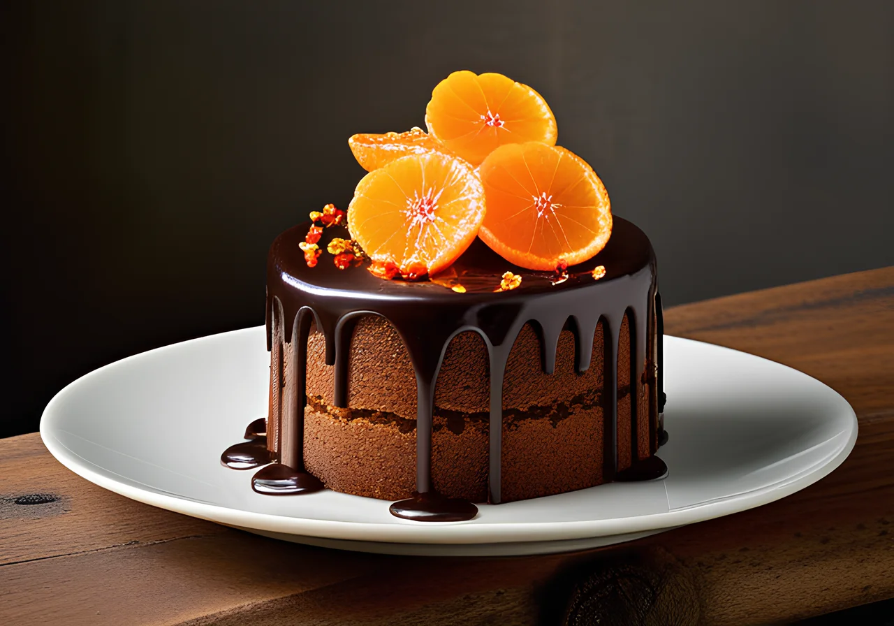 Tree Cake with Marzipan