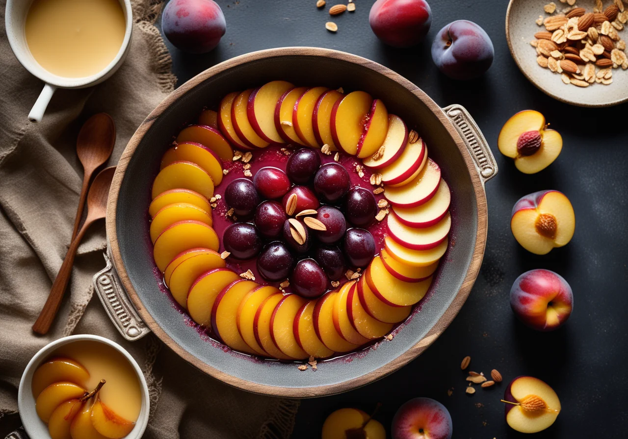 Sweet Plum Casserole