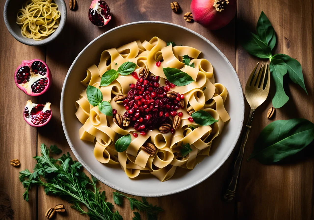 Spicy Kohl Pasta Vegan