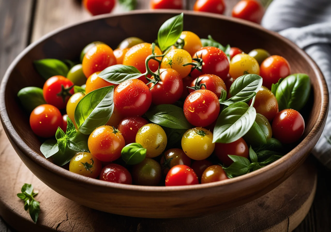 Emmer Salad with Tomatoes and Herbs