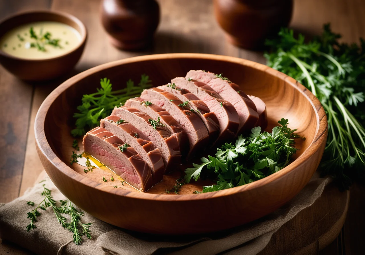 Rabbit Terrine with Smooth Parsley and Shallots