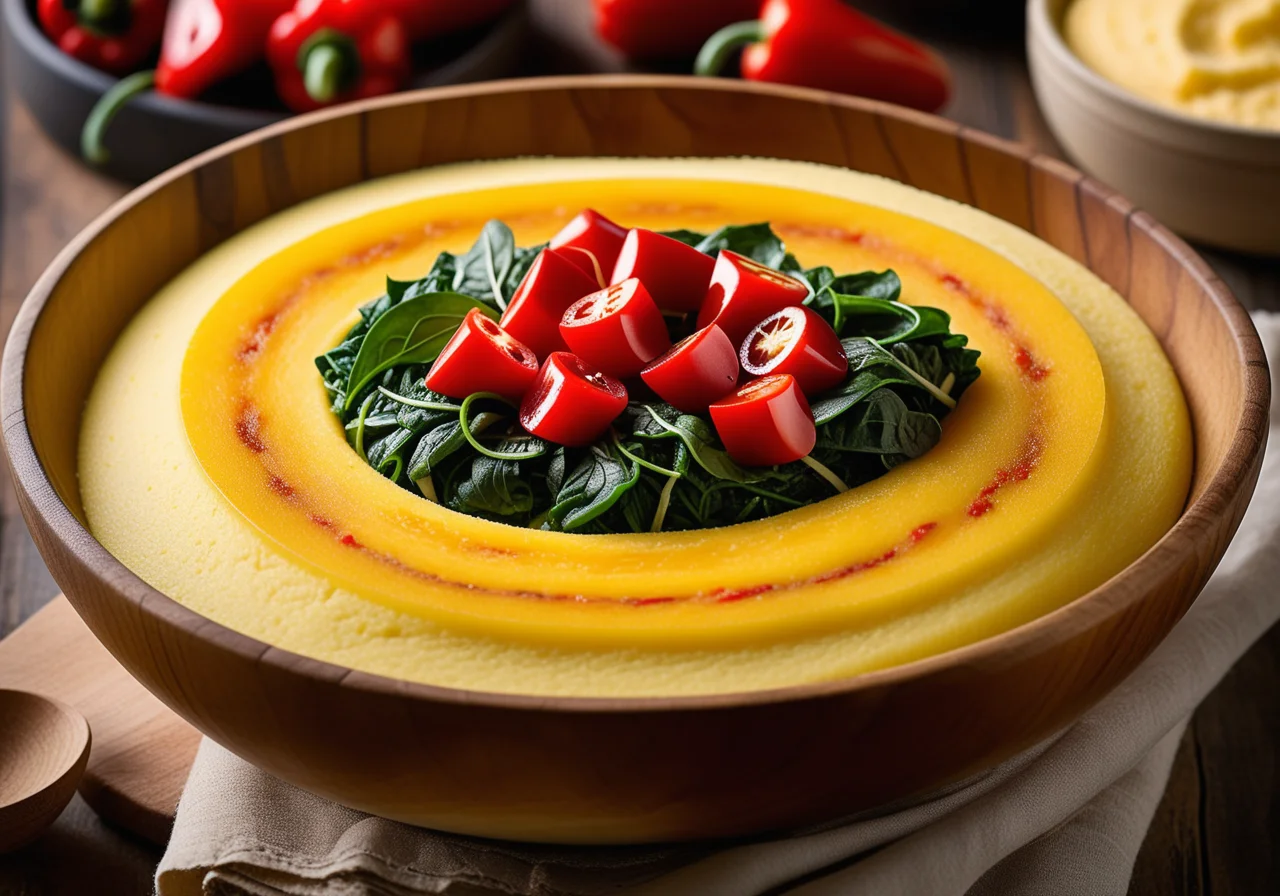 Layered Polenta