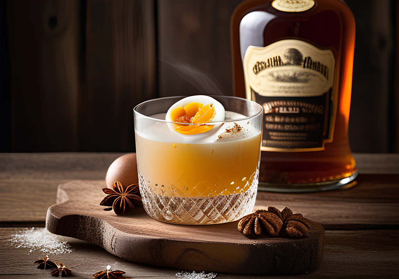 Rum Egg Punch