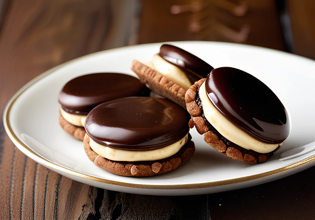 Nut-Chocolate Cookies