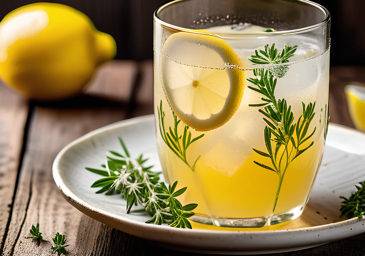 Lemon Thyme Lemonade